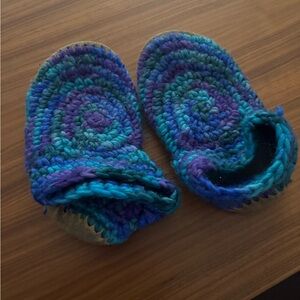 Colorful Knitted Slippers